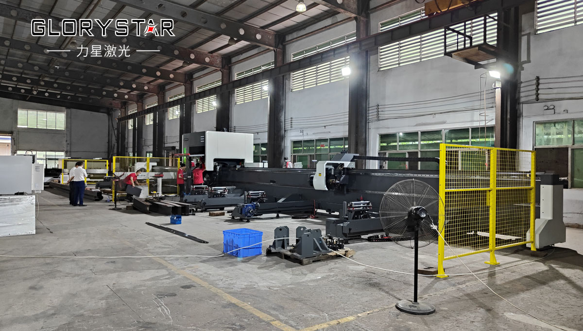 NS12050超長(zhǎng)版520卡盤(pán)重型激光切管機(jī)爆款來(lái)襲！助力“新基建” 未來(lái)可期！