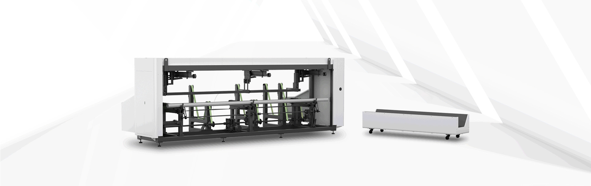 GS-HG Series 三卡盤切管機-全自動上下料