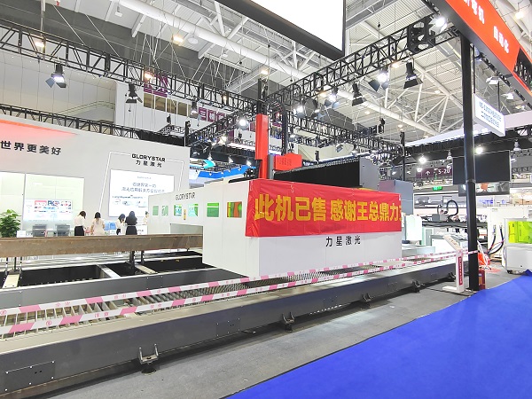 NS-12020H 型鋼激光二次加工自動化線首發成功，火爆熱銷！