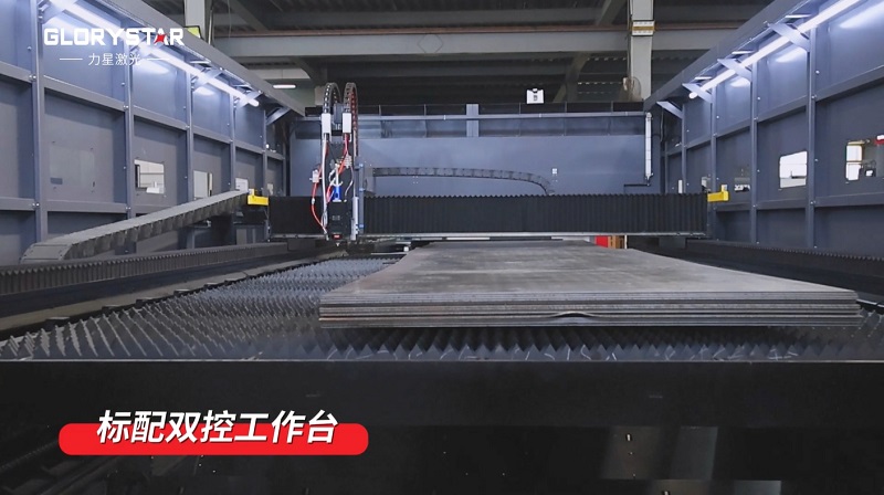 力星6025激光切割機助力高效生產，金屬板材批量穩定切割