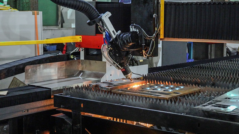 大幅面單平臺板材切割機，大型工件一刀成型