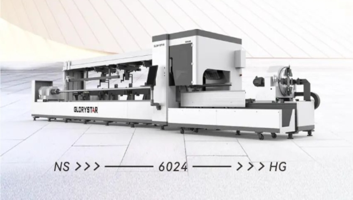 力星激光NS-6024HG三卡盤激光切管機比肩某快，風靡全球！